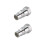 2Pcs Oxygen O2 Sensor Spacer Adapter Bung Catalytic Converter Fix Check Engine Light 2