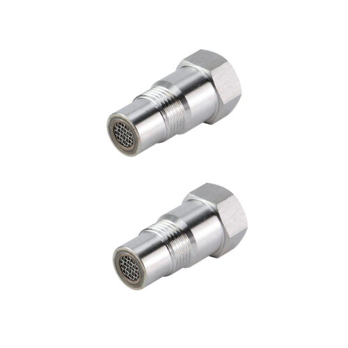 2Pcs Oxygen O2 Sensor Spacer Adapter Bung Catalytic Converter Fix Check Engine Light 1