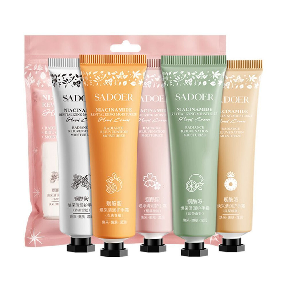 New R Niacinamide Brightening Cleansing And Moisturizing Hand Cream Combination-image-OPC-PK6X6Z2-NEW