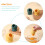 2Pcs Silicone Egg Separator Yellow Cartoon Yolk Divider Kitchen Tool 11