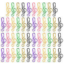 100 Pcs Paper Clips Note Paper Clip Office 4.00x1.50x0.50cm