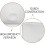 Masteelf  Range Hood Filter Replacement Grease Mesh Stove Vent Silver 10