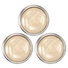3pcs Small Key Cover Music Nickel-Plated Brass Shell