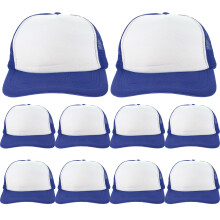 10Pz Mesh Sublimazione Caps DIY
