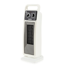 Geepas PTC Ceramic Fan Heater | 3 Heat Settings Fan/1400/2000W | Fast Heating Electric Space Heater with Safety Cut-Off Tip-Over Switch for Home