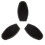 3 Pcs Accessories Sax Side Key Pad Saxophone Cushions 10