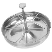 1pc Piglet Trough Stainless Steel Food Eat Bowl