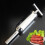 Filler Stuffing Sausage Tools Sausage Press 7.5x7.5x28cm Silver 5