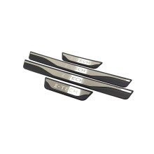 (Silver) For Renault CAPTUR KAPTUR MEGANE CLIO ZOE EV E-TECH 2022-2024 Door Sill Kick Scuff Plate Guard Pedal Cover Trims Car Accessories