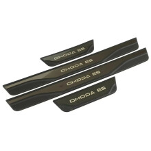 (Omoda E5 Black) For Chery Omoda 5 E5 2022 2023 2024 2025 Door Sill Kick Scuff Plate Protector Sticker Guard Pedal Cover Car Styling Accessories