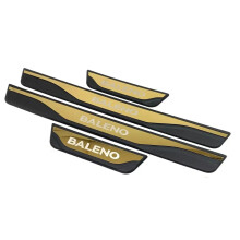 (Gold) For Suzuki Baleno 2015 2016 2017 2018 2019 2020 2021 2022 2023 Door Sill Cover Kick Scuff Plate Guard Pedal Trim Car Accessories