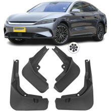 for BYD Han EV 2020 2021 2022 2023 2024 Accessories Car Mud Guards Flaps Splash Compatible, Auto Parts Front Rear Mudguard Fender 4pcs/Set