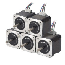 5 Pack Nema 17 Stepper Motor 45nm 1.5a 12v 39mm 4 Leads 1m 1.8 for 3d Printers