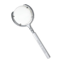 Handheld Magnifying Glass for Adults and Seniors, Lightweight Optical Glass for Nature Exploration and Reading, Durable Design