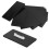 16pcs Blank Name Badges DIY Making MDF Material 10