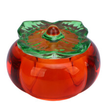 Nail Dappen Dish with Lid Brush Cleaning Jewelry