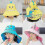 (Blue dinasour) Kid's Sun Hat Wide Brim Upf 2000 Sunshade Hat 4