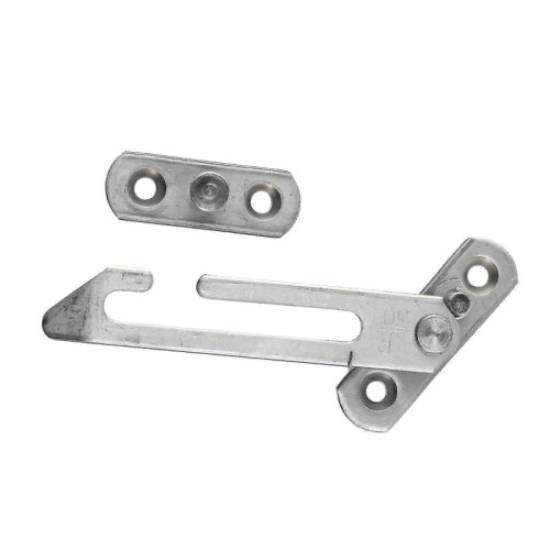 8 Pack Window Restrictor Locks Window Restrictor Hook Stainless Steel Child Lock Restrictor with Sc 2