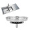 Kitchen Sink Strainer Basket Stainless Steel 11