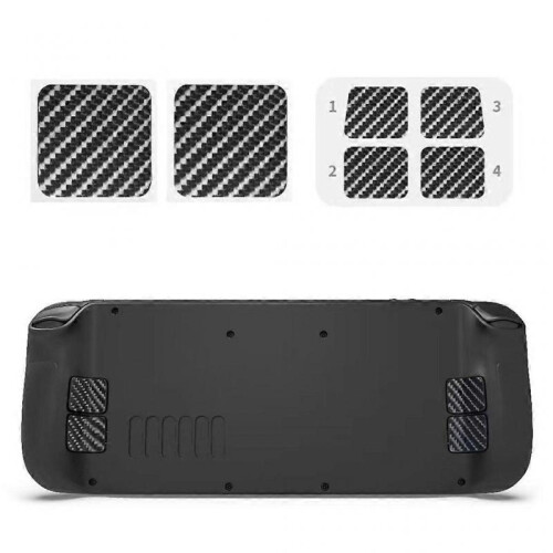 Gamepad Host Button & Trackpad Stickers Protective Stickers Set for Steam Deck 1