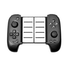(Black) Black Saitake 7007F Wireless Gamepad Bluetooth Game Controller for Huawei Xiaomi Android Phone TV iPhone Telescopic GamePads
