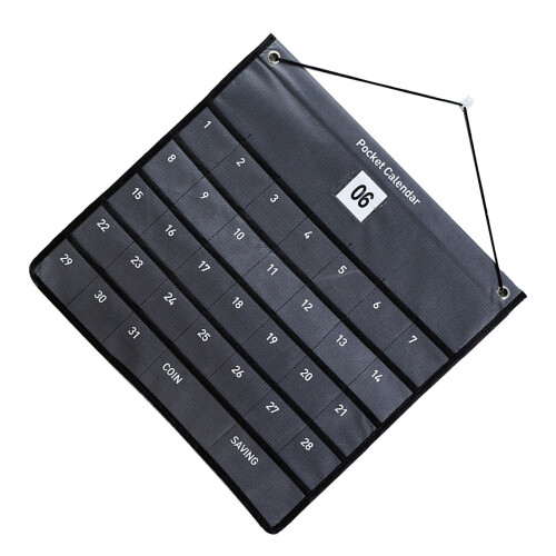 Wall Hanging Pocket Calendar Non Woven Monthly 1