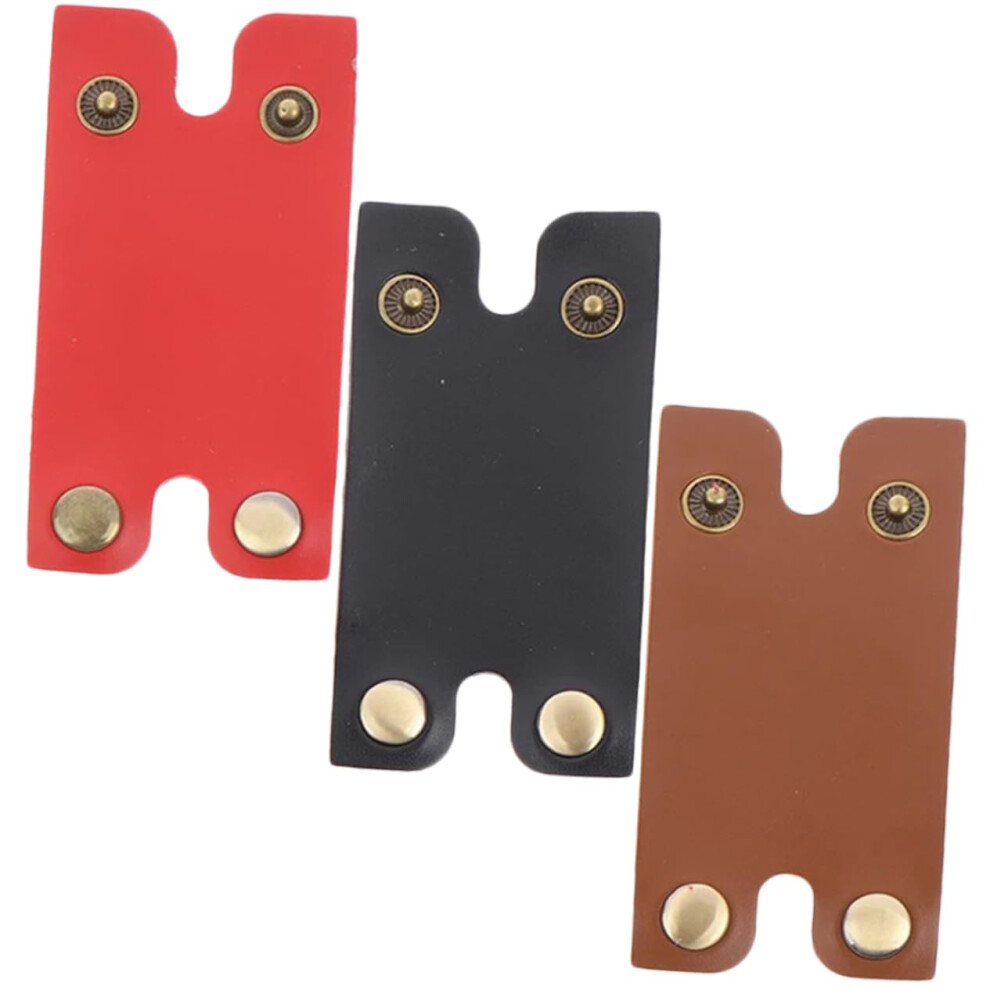 3 Pack Manual Razor Protectors, Lightweight Leather Travel Covers for Easy Storage and Protection-image-OPC-PK6XT76-NEW