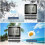 Digital Timer 16a / 3680w Electrical Outlet 16 Configurable Programs Random Anti-theft 24h / 7d 3