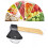 Pizza Knife 430 Steel PP Bamboo Handle 5
