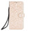 (Gold, For Sony Xperia 10 V) Honeycomb Dot Texture Leather Phone Case 2