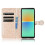 (Gold, For Sony Xperia 10 V) Honeycomb Dot Texture Leather Phone Case 4