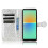 (Silver, For Sony Xperia 10 V) Honeycomb Dot Texture Leather Phone Case 4
