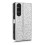 (Silver, For Sony Xperia 1 V) Honeycomb Dot Texture Leather Phone Case 3