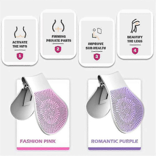 Exerciser Bladder Control Device Pelvic Floor Trainer Thigh Master Muscle Toner Exercise Correcting Buttockspink-purple 1