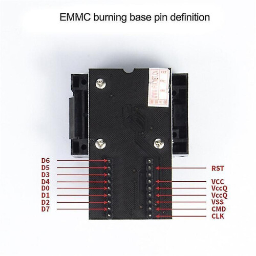 Rt-bga169-01 Bga169 / Bga153 Emmc Adapter V2.5 with 4pcs Bga Bounding Box for Rt809h Programmer 1