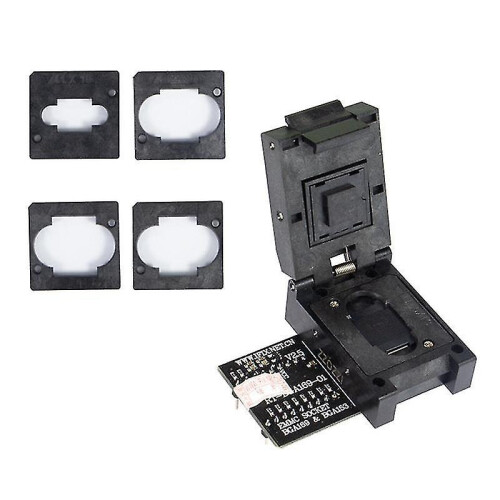 Rt-bga169-01 Bga169 / Bga153 Emmc Adapter V2.5 with 4pcs Bga Bounding Box for Rt809h Programmer