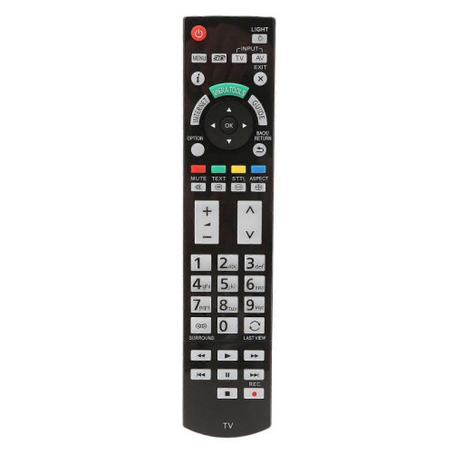 Lightweight Remote Controller Replacement for PanasonicTX-L42ETW50 TX-P50VT50B