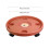 Thickened Moving Tray Plastic Vase with Roller 12