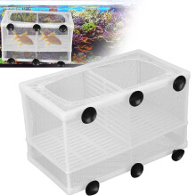 Haltbare Fischaufzuchtbox mit Saugnapf, kompatibel mit allen Aquarien