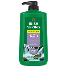Irish Spring 5 in 1 Body Wash voor Mannen, Verfrissend en Schoon voor 24 Uur