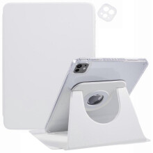 (Style A, Multicolor) For iPad Pro 11 (2024) Case PU Leather+TPU+Acrylic Magnetic Detachable Tablet Cover