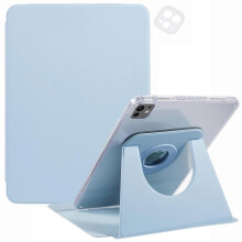 (Style D, Multicolor) For iPad Pro 11 (2024) Case PU Leather+TPU+Acrylic Magnetic Detachable Tablet Cover