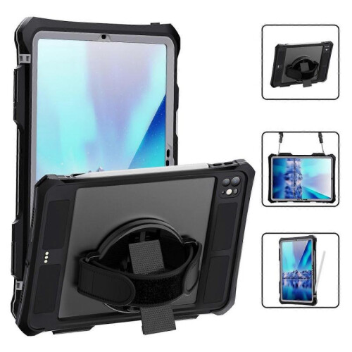SHELLBOX for iPad Pro 11 (2024) Waterproof Case IP68 Underwater Protective Shockproof Tablet Cover