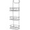 Blue Canyon 3 Tier Over Shower Caddy Grey Rust Resistant 1