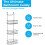 Blue Canyon 3 Tier Over Shower Caddy Grey Rust Resistant 7