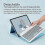 (Yellow) Case With Keyboard For Ipad Mini 4/5 7.9 Inch 2
