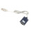 Blauer USB-zu-RS232-Konverter DB9 Dual-Chip für Windows/Linux/OS X 3