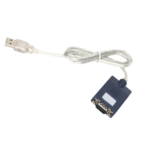 Blauer USB-zu-RS232-Konverter DB9 Dual-Chip für Windows/Linux/OS X 2