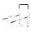 Bed Rail Adjustable Bed Assist Handle Railing Hand 14