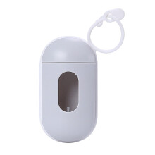 Dog Waste Bag Dispenser with Large Capacity, Holder for Poop Bags, Durable Outdoor Accessory for Pet Waste Cleanup